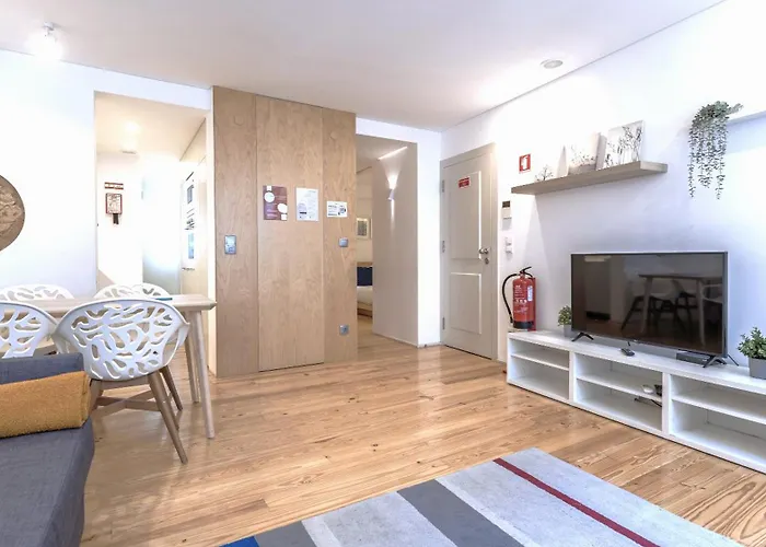Apartament Wood And Marble 1bdr By Lovelystay Lizbona