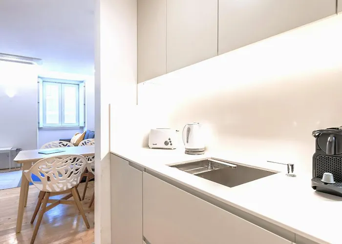 Apartament Wood And Marble 1bdr By Lovelystay Lizbona